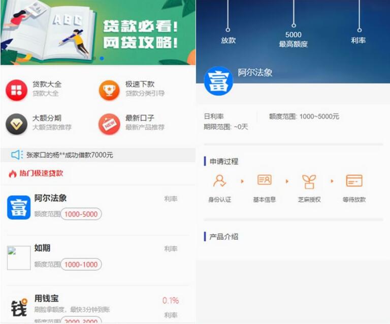 金融超市贷超系统源码 价值千元 ThinkPHP内核