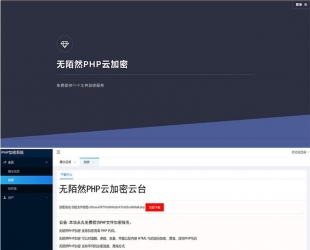 最新PHP在线云加密平台源码