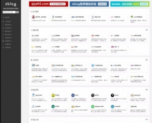 Z-BlogPHP响应式微信分类导航主题网站源码