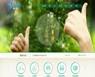 绿色风格教育培训服务企业网站源码 织梦dedecms模板